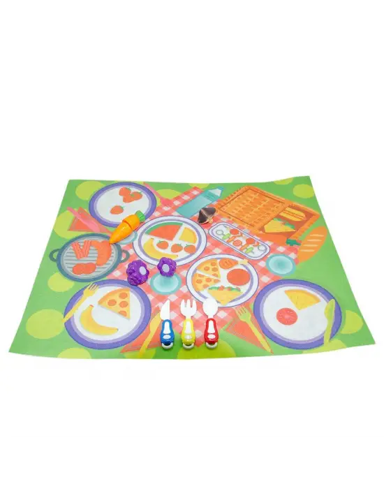 URT003-18 Yemek Dünyası Oyun Halısı -Birlik