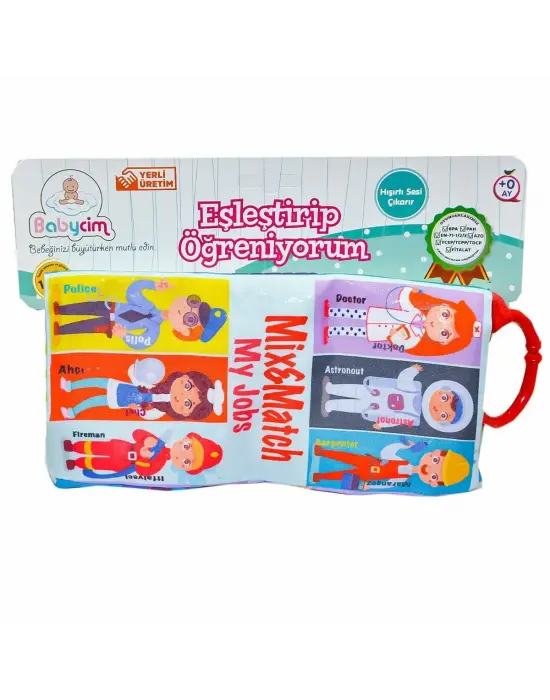 Omarı Çocuklar İçin Eğlenceli Meslek Eşleştirme Oyunu