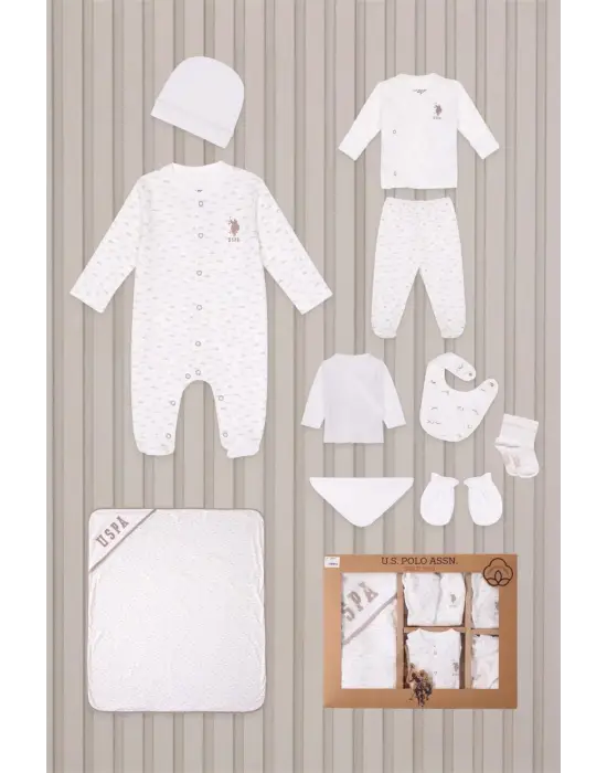 Omarı Yumuşak ve Şık Hastane Çıkışı Bebek Battaniyesi