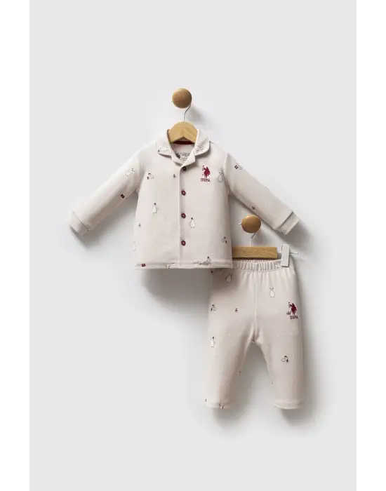 U.S. Polo Assn 2 li Takım USB2532 Bej