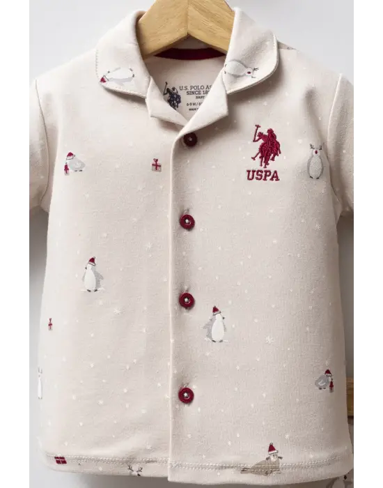 U.s. Polo Assn 2 Li Takım Usb2532 Bej