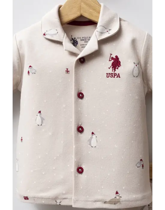 U.S. Polo Assn 2 li Takım USB2532 Bej