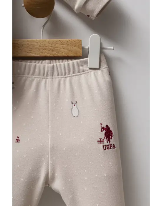 U.s. Polo Assn 2 Li Takım Usb2532 Bej