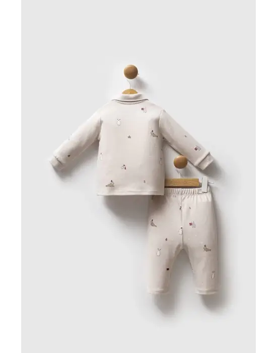 U.S. Polo Assn 2 li Takım USB2532 Bej