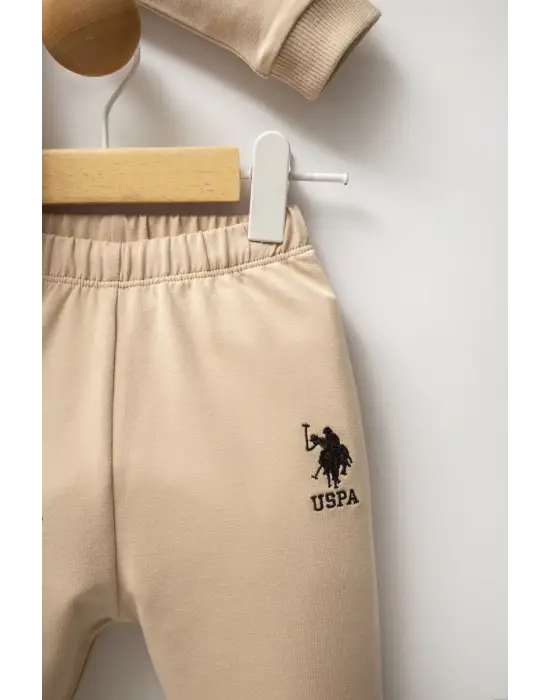 U.S. Polo Assn 2 li Takım USB2548 Beyaz-Bej