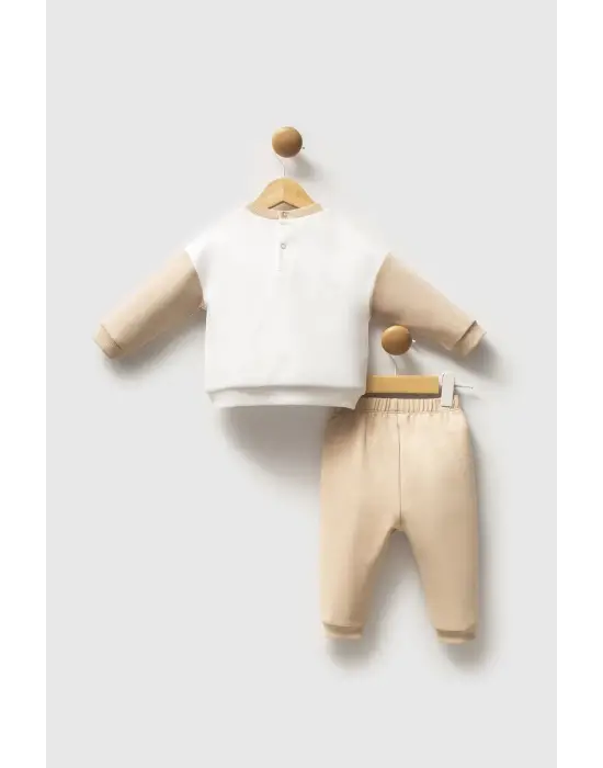 U.S. Polo Assn 2 li Takım USB2548 Beyaz-Bej