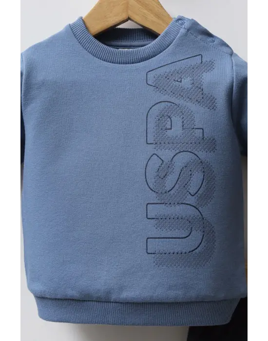 U.S. Polo Assn 2 li Takım USB2556 Mavi