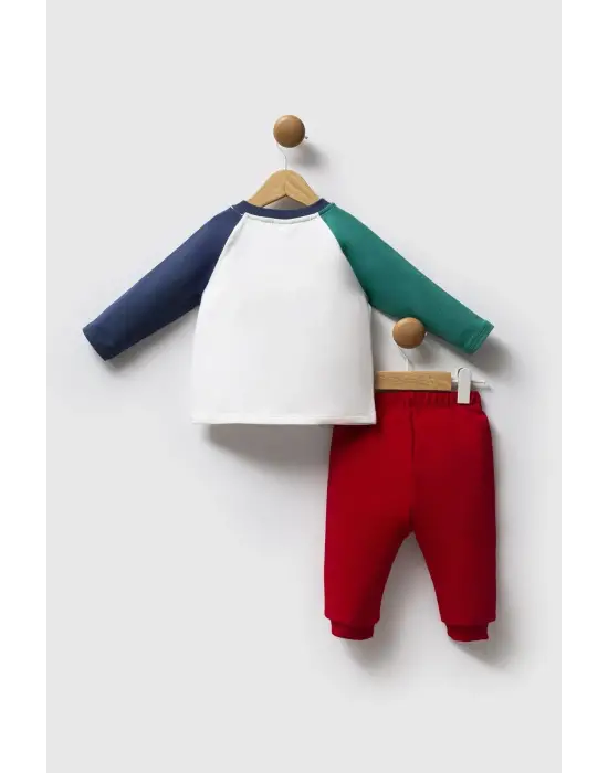 U.S. Polo Assn 2 li Takım USB2571 Beyaz-Yeşil