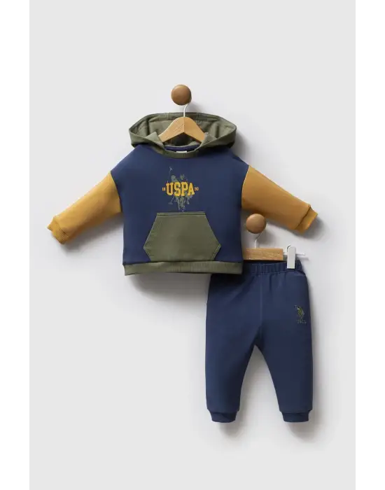 U.S. Polo Assn 2 li Takım USB2573 İndigo Hardal