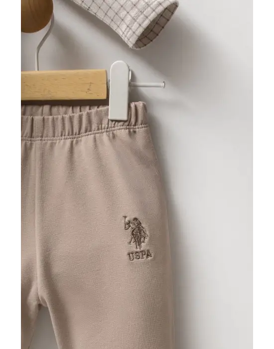 U.S. Polo Assn 2 li Takım USB2576 Bej Melanj