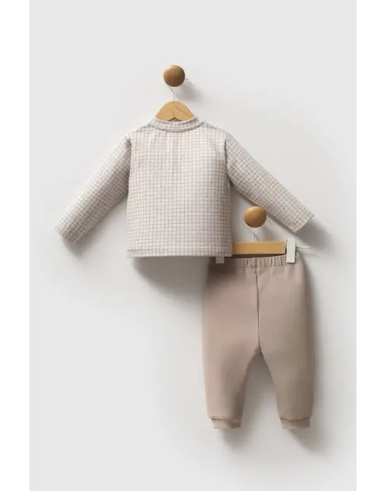 U.S. Polo Assn 2 li Takım USB2576 Bej Melanj