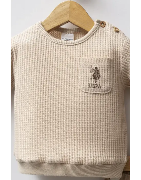 U.s. Polo Assn 2 Li Takım Usb2587 Bej