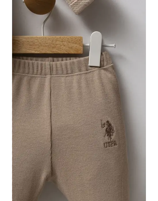 U.S. Polo Assn 2 li Takım USB2587 Bej