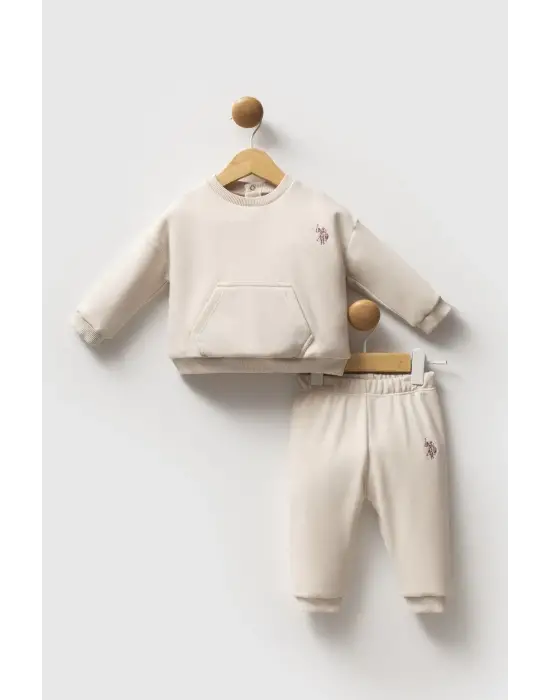 U.S. Polo Assn 2 li Takım USB2718 Bej