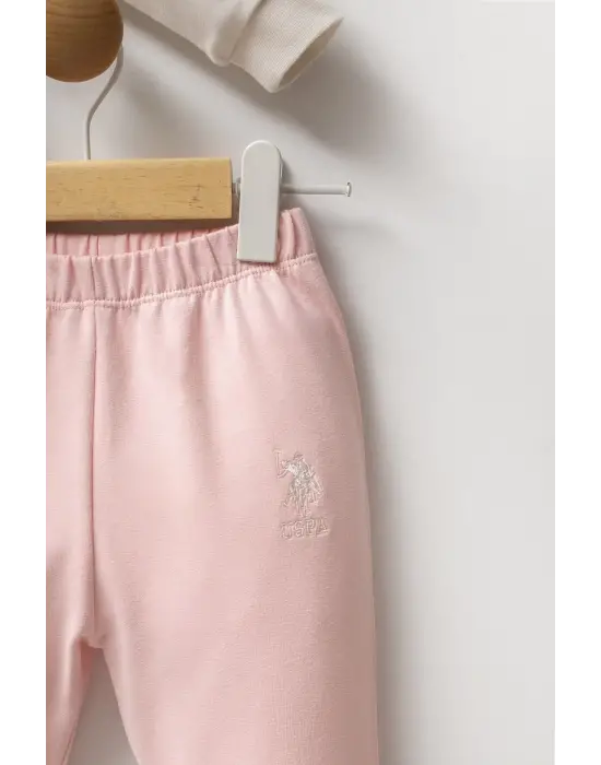 U.S. Polo Assn 2 li Takım USB2749 Ekru