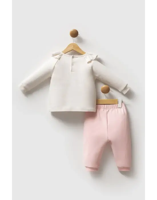 U.S. Polo Assn 2 li Takım USB2749 Ekru