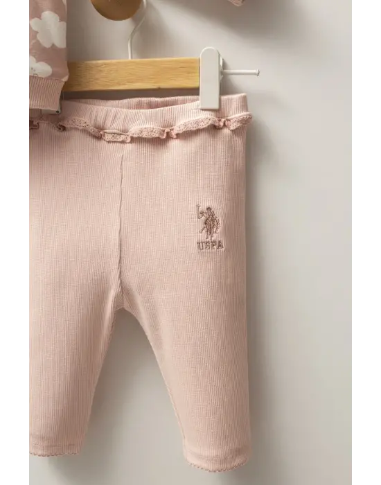 U.S. Polo Assn 2 li Takım USB2770 Pudra