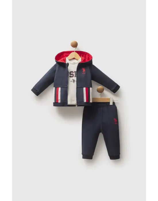 U.s. Polo Assn 3lü Takım Usb2537 Lacivert