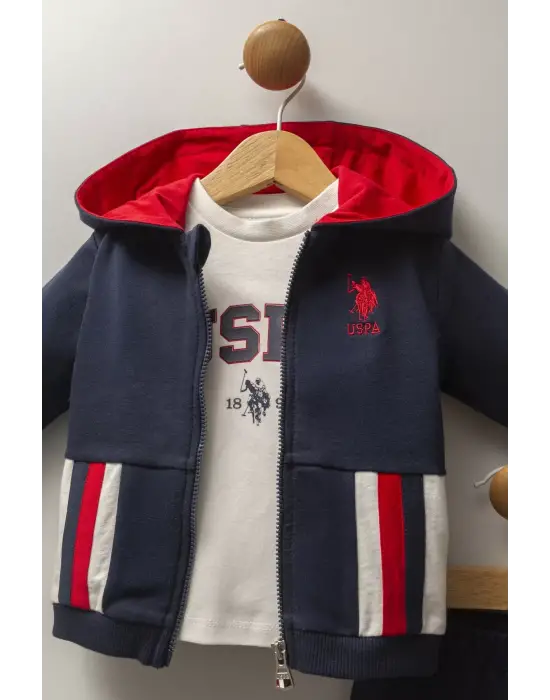 U.s. Polo Assn 3lü Takım Usb2537 Lacivert