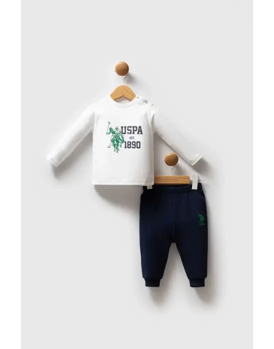 U.S. Polo Assn 3lü Takım USB2553 Lacivert-Yeşil