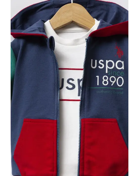 U.S. Polo Assn 3lü Takım USB2574 İndigo Yeşil