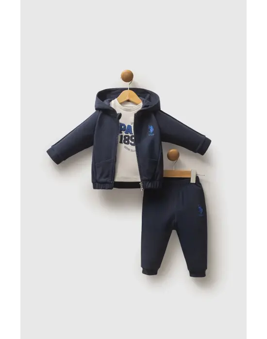 U.S. Polo Assn 3lü Takım USB2584 Lacivert