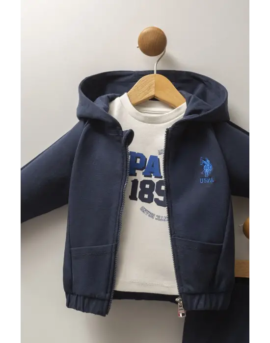 U.S. Polo Assn 3lü Takım USB2584 Lacivert