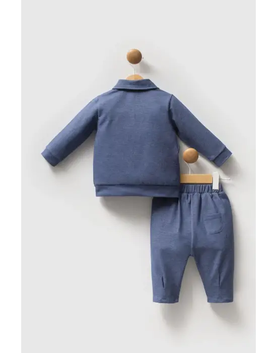 U.S. Polo Assn 3lü Takım USB2597 Mavi