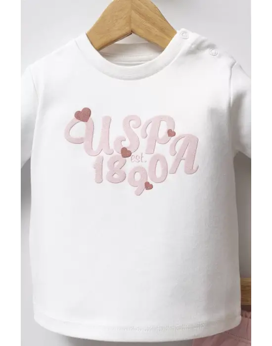 U.s. Polo Assn 3lü Takım Usb2712 Açık Pembe