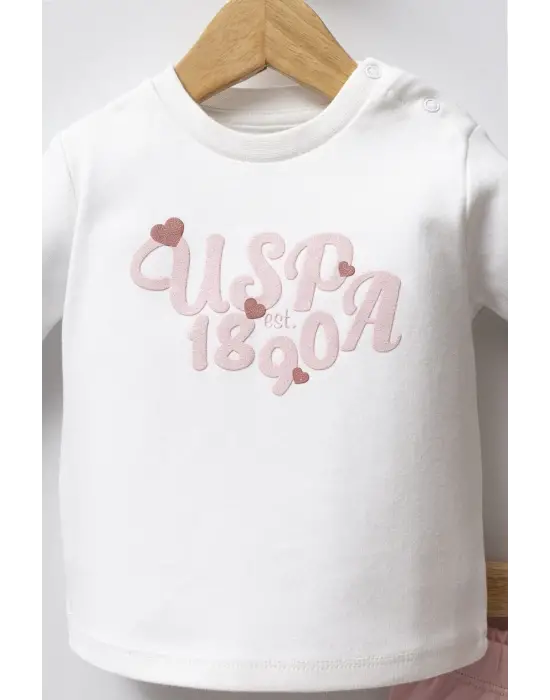 U.S. Polo Assn 3lü Takım USB2712 Açık Pembe