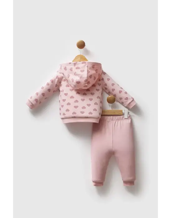 U.s. Polo Assn 3lü Takım Usb2712 Açık Pembe