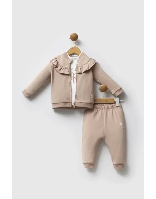 U.s. Polo Assn 3lü Takım Usb2723 Biscuit