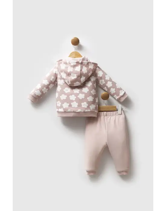 U.S. Polo Assn 3lü Takım USB2771 Pudra