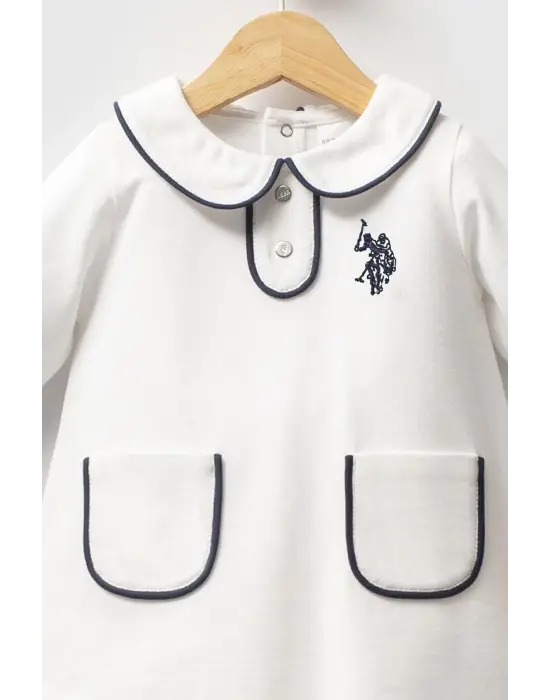 U.S. Polo Assn Elbise USB2740 Beyaz