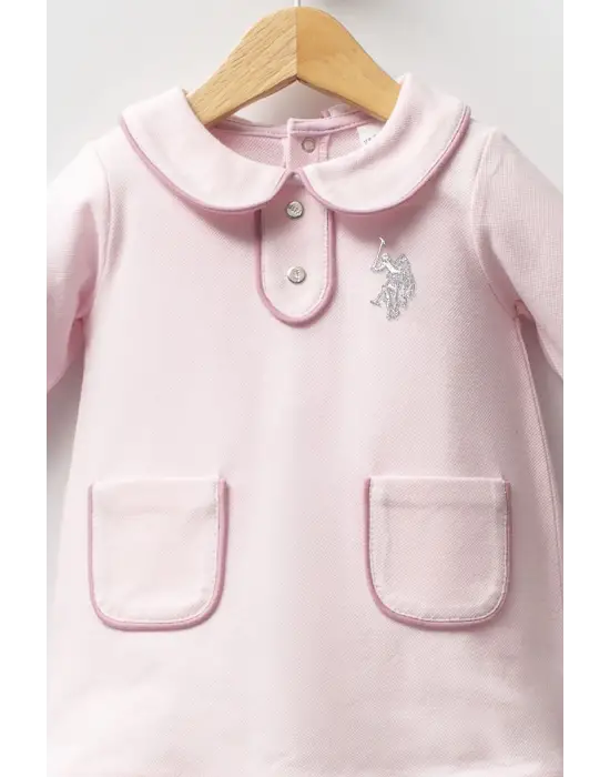 U.S. Polo Assn Elbise USB2740 Pembe