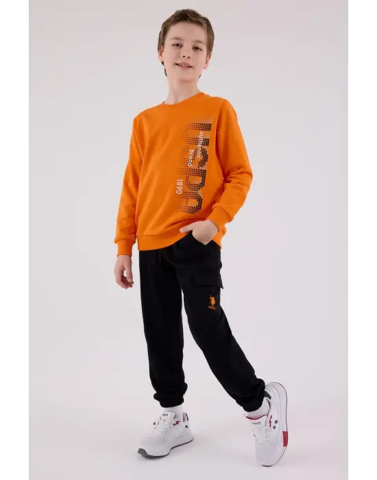 U.S. Polo Assn Eşofman Takımı US2222-4 Turuncu