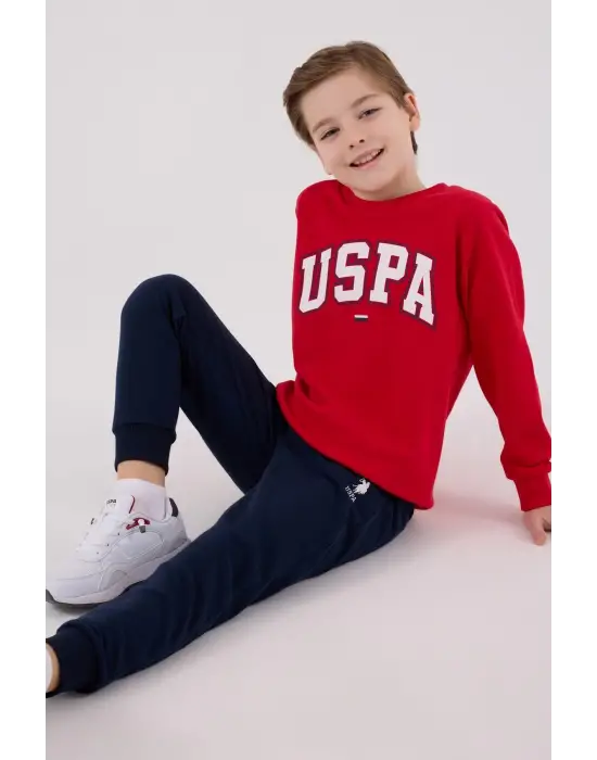 U.S. Polo Assn Eşofman Takımı US2227-4 Kırmızı