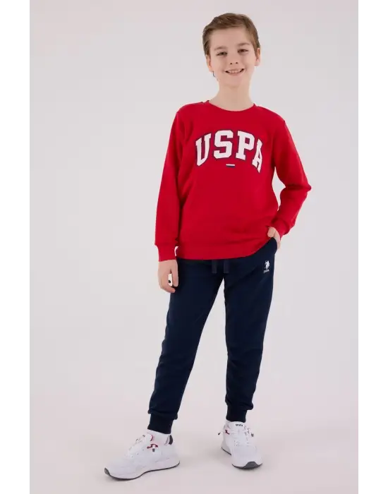 U.S. Polo Assn Eşofman Takımı US2227-4 Kırmızı