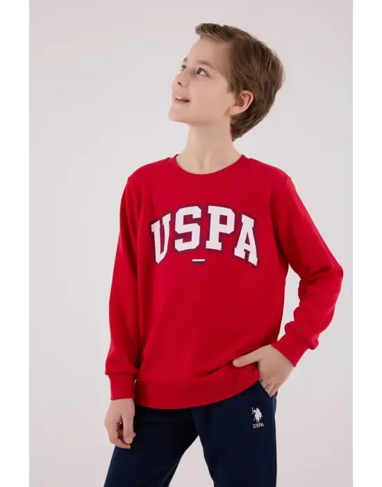U.S. Polo Assn Eşofman Takımı US2227-4 Kırmızı