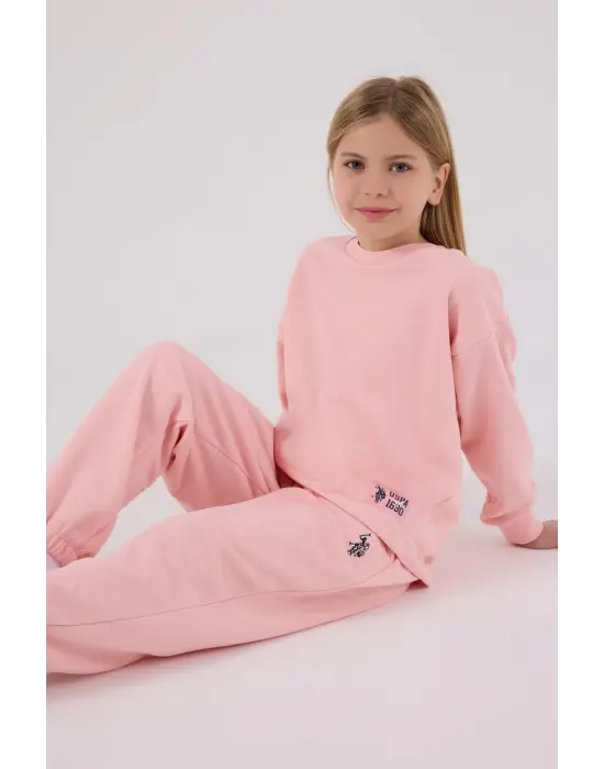 U.S. Polo Assn Eşofman Takımı US2300-4 Açık Pembe