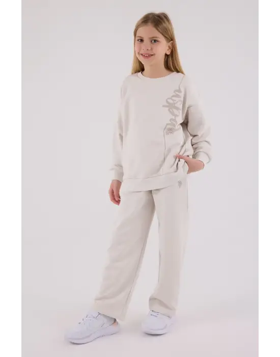 U.S. Polo Assn Eşofman Takımı US2304-4 Taş