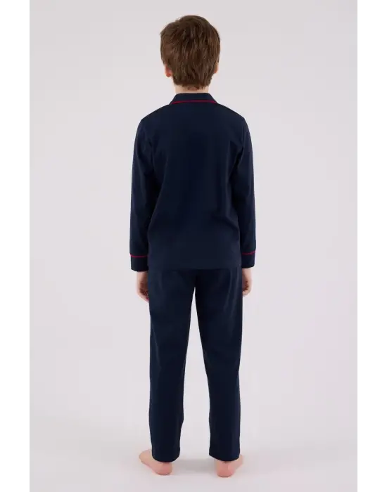 U.S. Polo Assn Gömlek Pijama US2234-4 Lacivert