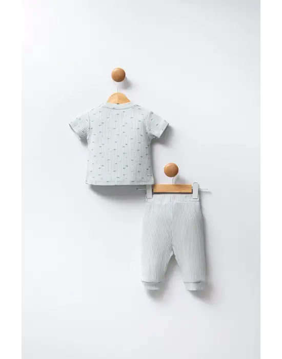 U.s Polo Bebek 2li Takım Usb2311 Su Yeşili