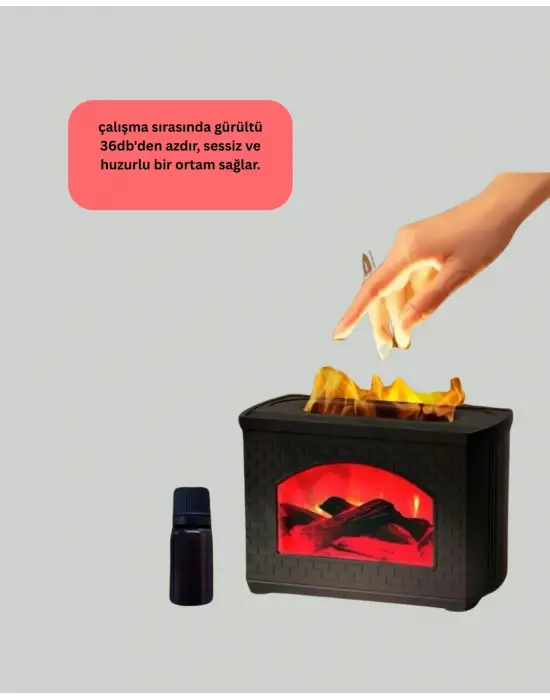 Usb Güçlü Ultrasonik Hava Nemlendirici Sessiz Çalışan 270 Ml Difüzör