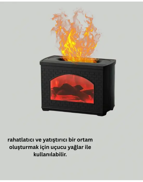 Usb Güçlü Ultrasonik Hava Nemlendirici Sessiz Çalışan 270 Ml Difüzör