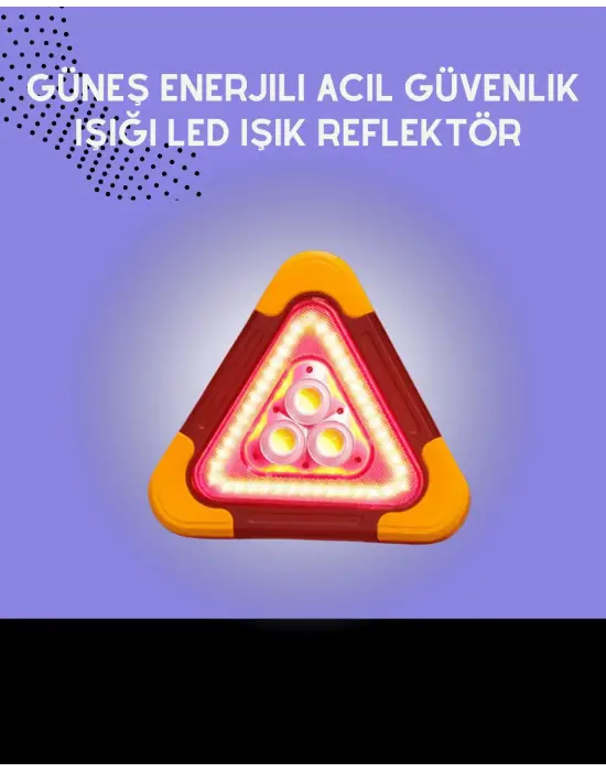Usb Şarjlı Çok Modlu Acil Durum Feneri