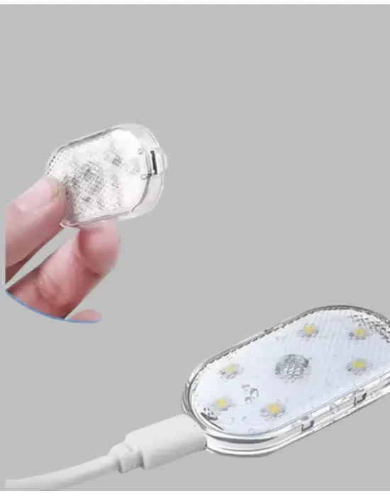 Usb Şarjlı Çok Renkli Dokunmatik Led Gece Lambası