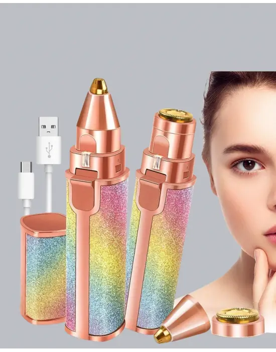 Usb Şarjlı Kaş Ve Yüz Tüy Alma Cihazı – Taşınabilir Ve Acısız Kullanım