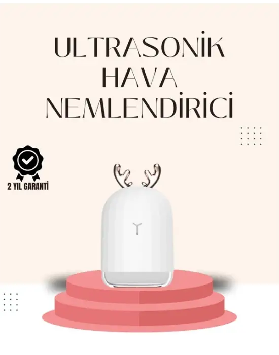 Usb Şarjlı Mini Usb Nemlendirici Led Işıklı Masaüstü Cihaz