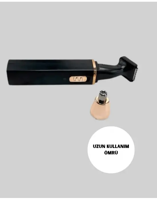Usb Şarjlı Sessiz Burun Ve Kulak Kılı Temizleme Cihazı